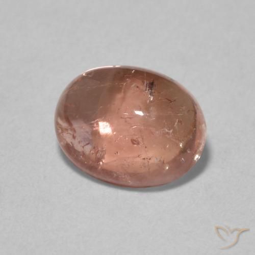 9,17 ctw natürlicher Mittelrosa Turmalin, Oval, Transparent
