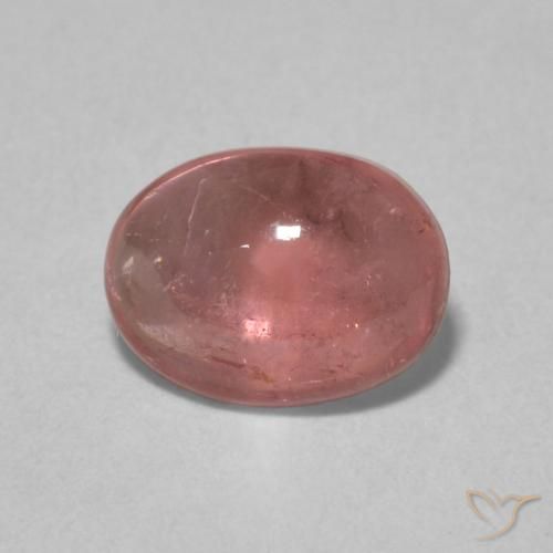 1.23ct Natürlicher Fruchtpunsch Rot Turmalin, Oval, Transparent