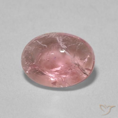 1.12ct Natürlicher Kaugummi-Rosa-Ton Turmalin, Oval, Transparent