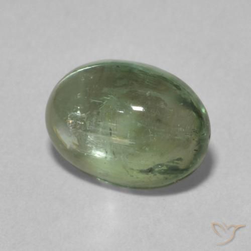 9,17 ctw natürlicher Medium Light-Green Turmalin, Oval, Transparent