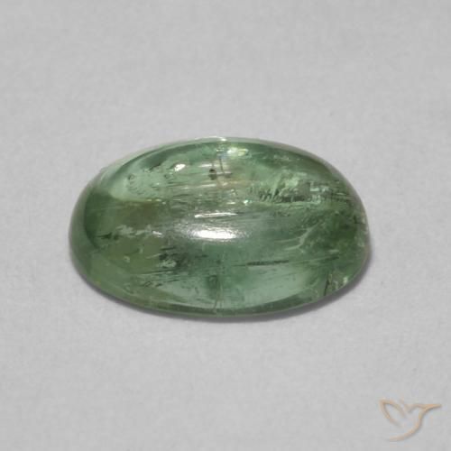 9,17 ctw natürlicher Medium Light-Green Turmalin, Oval, Transparent
