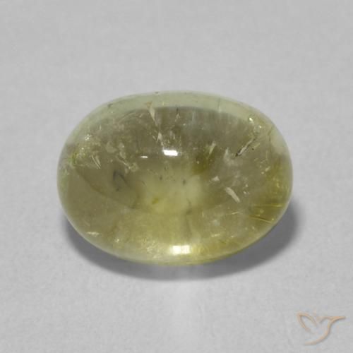 1.67ct Natürlicher Warmes Waldgrün Turmalin, Oval, Transparent