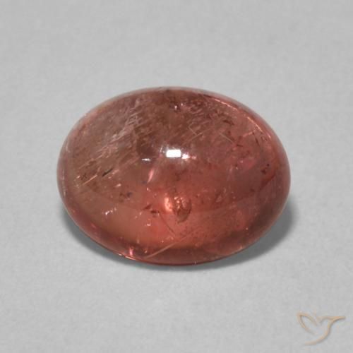 1.59ct Natürlicher Mittelrot Turmalin, Oval, Transparent