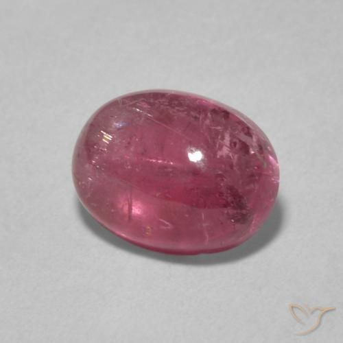 9,17 ctw natürlicher Mittelviolett Turmalin, Oval, Transparent
