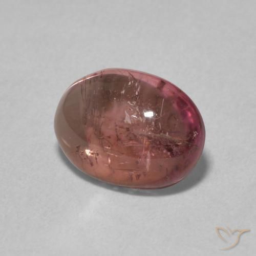 9,17 ctw natürlicher Mittelrosa Turmalin, Oval, Transparent
