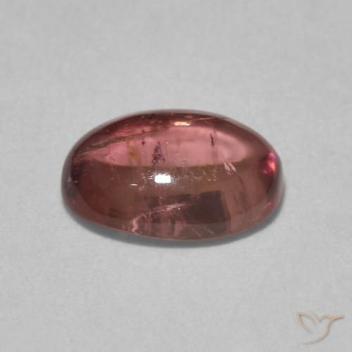 9,17 ctw natürlicher Mittelrosa Turmalin, Oval, Transparent