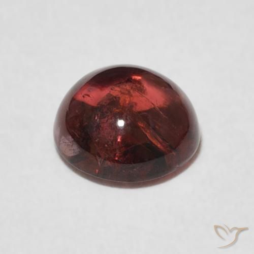 9,17 ctw natürlicher Medium Dark-Red Turmalin, Runden, Transparent