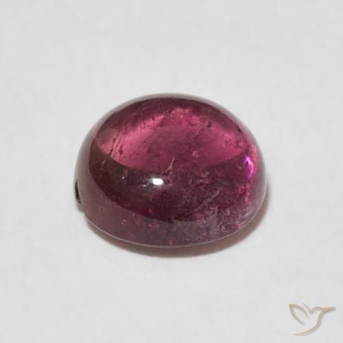 9,17 ctw natürlicher Medium Dark-Red Turmalin, Runden, Transparent