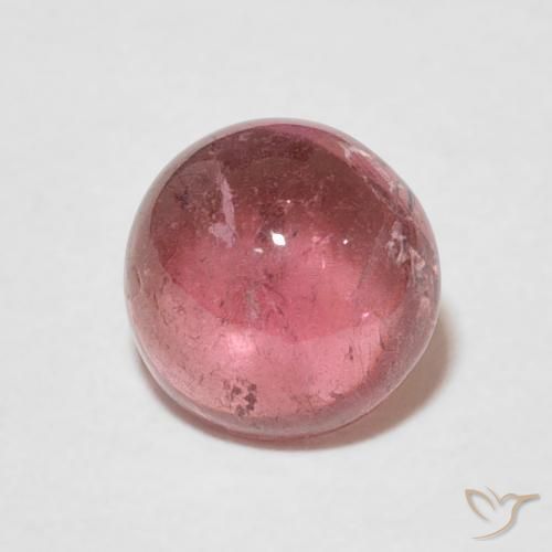1.66ct Natürlicher Mittelrosa Turmalin, Runden, Transparent