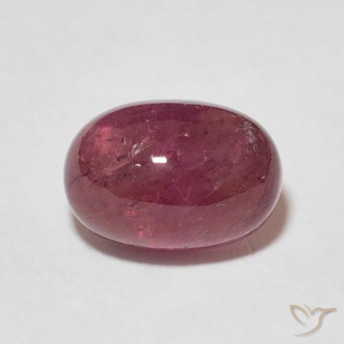 2.61ct Natürlicher Mittelrot Turmalin, Oval, Transparent