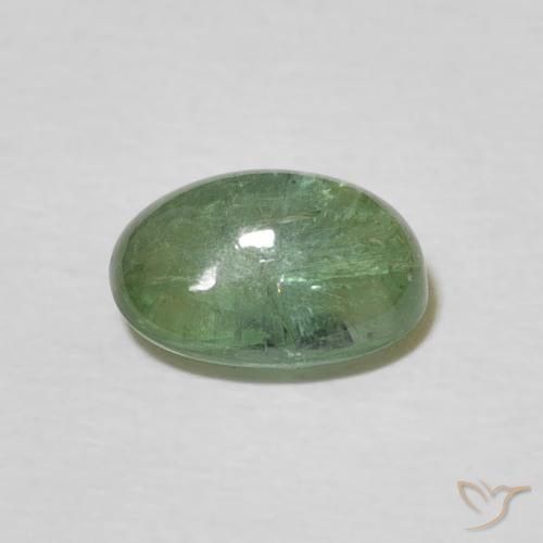 9,17 ctw natürlicher Warmes Grün Turmalin, Oval, Transparent