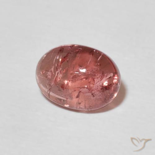 9,17 ctw natürlicher Himbeerrosa Turmalin, Oval, Transparent