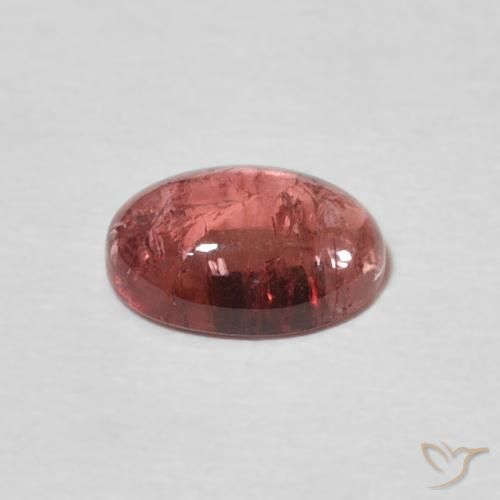 9,17 ctw natürlicher Himbeerrosa Turmalin, Oval, Transparent