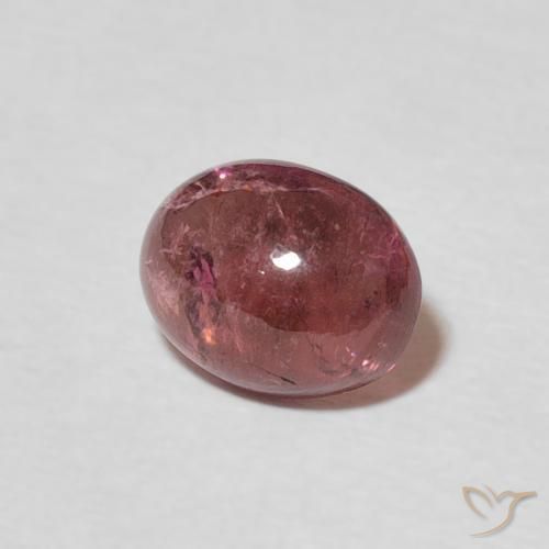 9,17 ctw natürlicher Lila Kirschrot Turmalin, Oval, Transparent