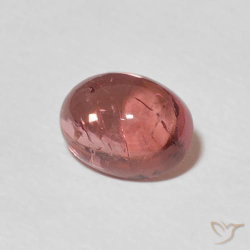 9,17 ctw natürlicher Mittelrosa Turmalin, Oval, Transparent
