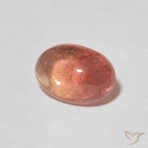 9,17 ctw natürlicher Himbeerrosa Turmalin, Oval, Transparent
