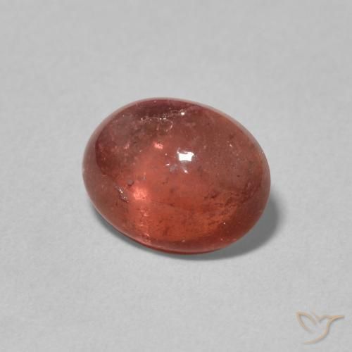 9,17 ctw natürlicher Himbeerrosa Turmalin, Oval, Transparent