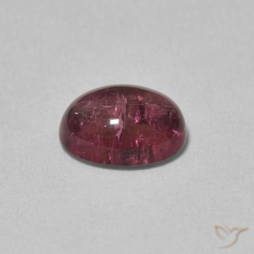 9,17 ctw natürlicher Lila Rot Turmalin, Oval, Transparent