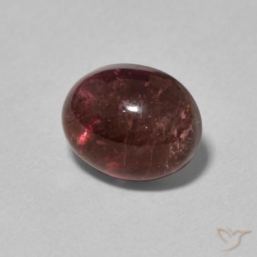 9,17 ctw natürlicher Weinrot Turmalin, Oval, Transparent