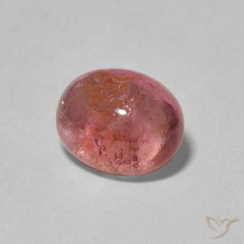 9,17 ctw natürlicher Himbeerrosa Turmalin, Oval, Transparent