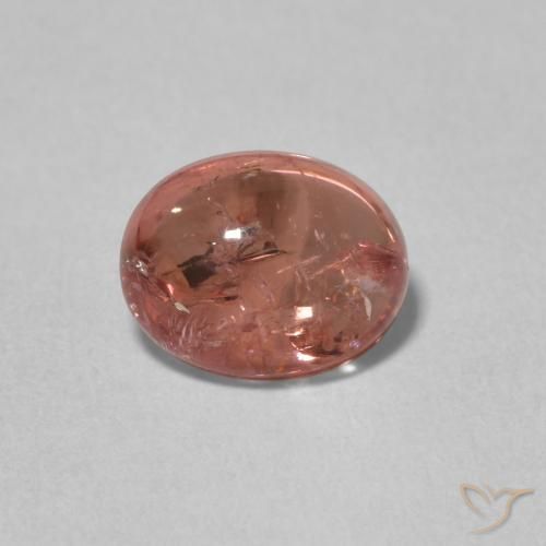 1.98ct Natürlicher tiefrosa Turmalin, Oval, Transparent