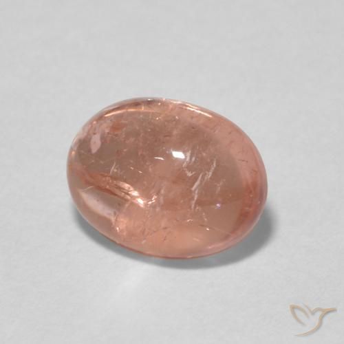 9,17 ctw natürlicher Grapefruit-Rosa Turmalin, Oval, Transparent
