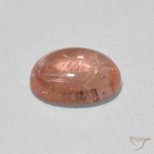 9,17 ctw natürlicher Grapefruit-Rosa Turmalin, Oval, Transparent