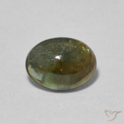 1.22ct Natürlicher tiefgrün Turmalin, Oval, Transparent