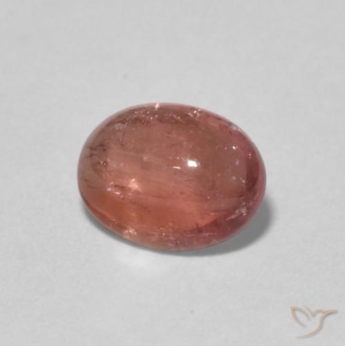 9,17 ctw natürlicher Medium Dark-Pink Turmalin, Oval, Transparent