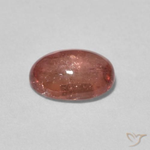 9,17 ctw natürlicher Medium Dark-Pink Turmalin, Oval, Transparent