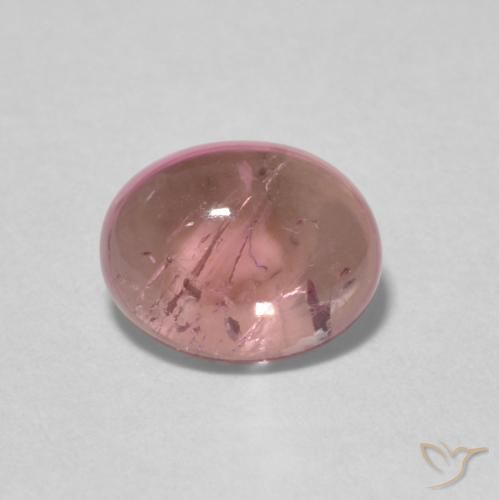 1.44ct Natürlicher Mittelrosa Turmalin, Oval, Transparent