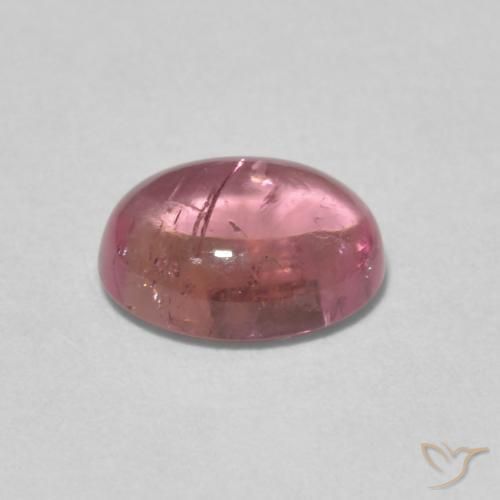 9,17 ctw natürlicher Mittelrosa Turmalin, Oval, Transparent