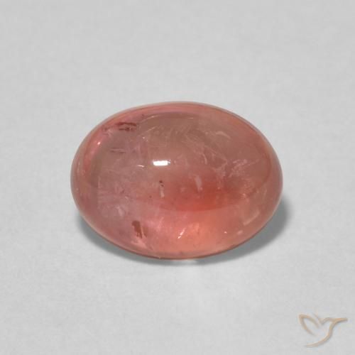 1.51ct Natürlicher Rosenholz Rosa Turmalin, Oval, Transparent