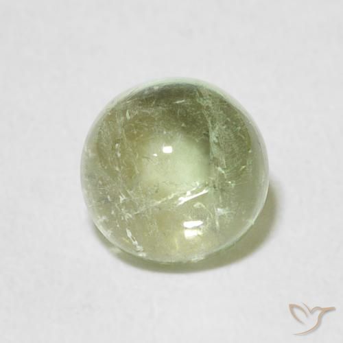 1.47ct Natürlicher hellgrün Turmalin, Runden, Transparent