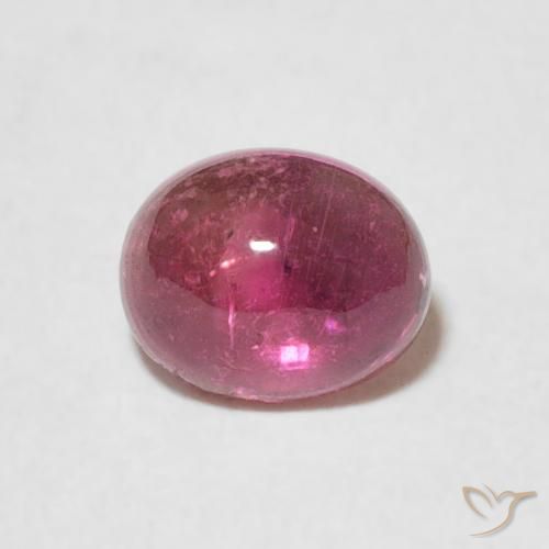 0.79ct Natürlicher rötlich-lila Turmalin, Oval, Transparent