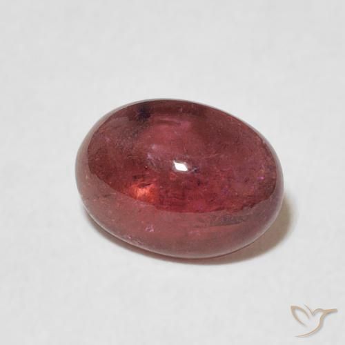 9,17 ctw natürlicher dunkellila Turmalin, Oval, Transparent