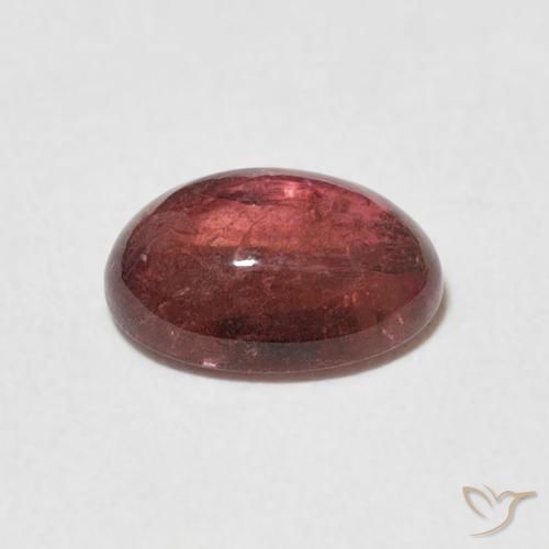 9,17 ctw natürlicher dunkellila Turmalin, Oval, Transparent