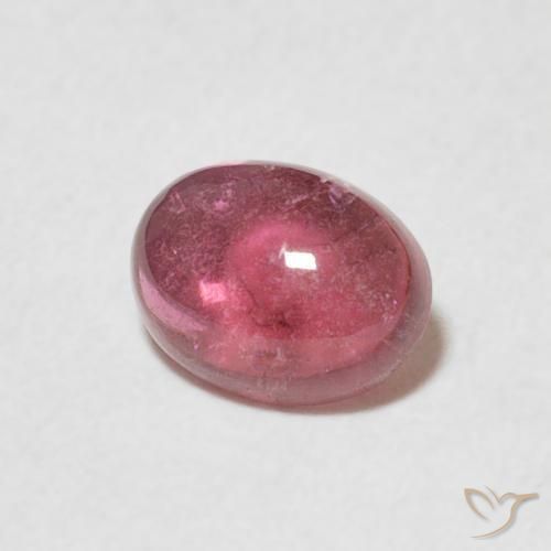 9,17 ctw natürlicher rötlich-lila Turmalin, Oval, Transparent