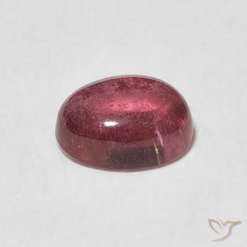 9,17 ctw natürlicher rötlich-lila Turmalin, Oval, Transparent
