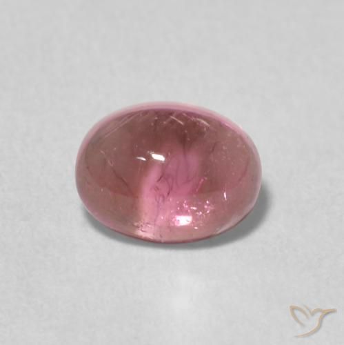 0.69ct Natürlicher Intensives Rosa Turmalin, Oval, Transparent