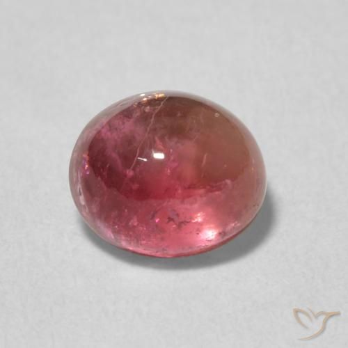 1.24ct Natürlicher Rosenholz Rosa Turmalin, Oval, Transparent