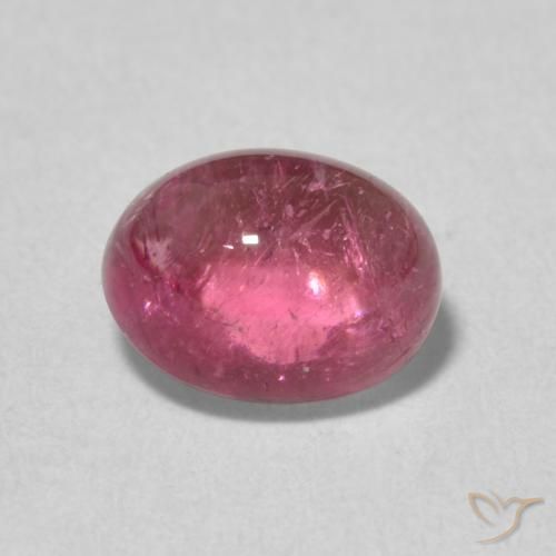 1.39ct Natürlicher Light Merlot Red Turmalin, Oval, Transparent