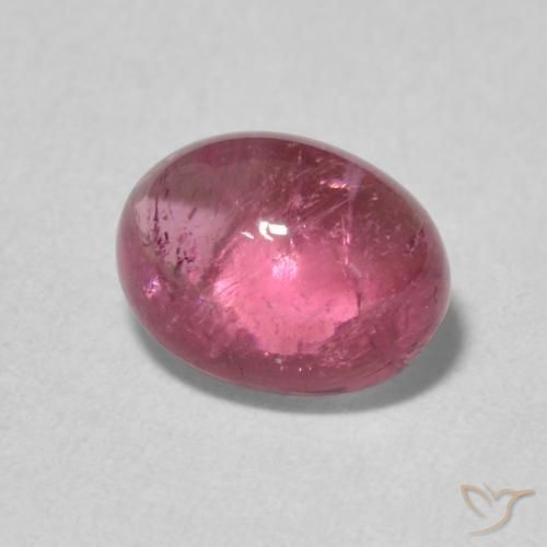 9,17 ctw natürlicher Light Merlot Red Turmalin, Oval, Transparent