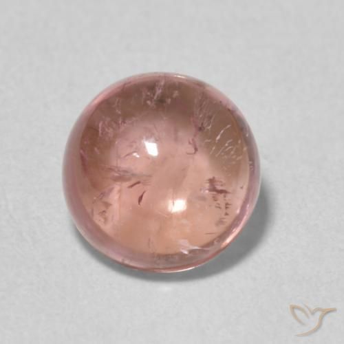 1.52ct Natürlicher Helles Hot Pink Turmalin, Runden, Transparent