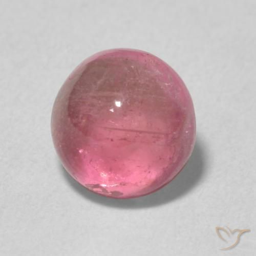 9,17 ctw natürlicher Lila-rosa Turmalin, Runden, Transparent