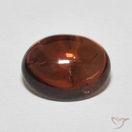 2.66ct Natürlicher Sangria Rot Turmalin, Oval, Transparent