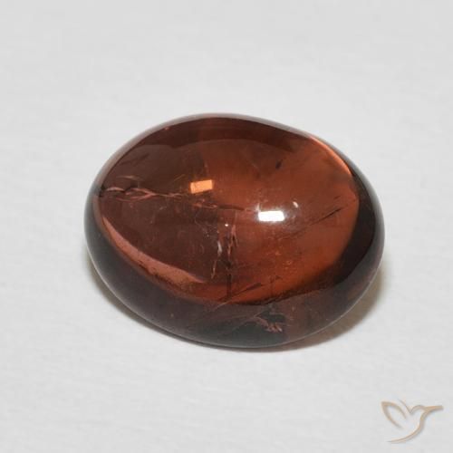 9,17 ctw natürlicher Sangria Rot Turmalin, Oval, Transparent