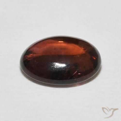 9,17 ctw natürlicher Sangria Rot Turmalin, Oval, Transparent