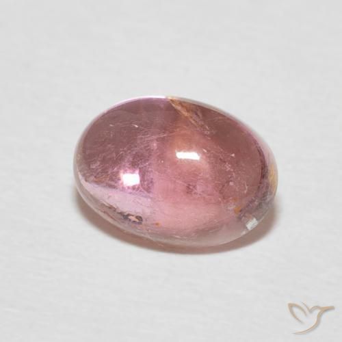 9,17 ctw natürlicher Mittelrosa Turmalin, Oval, Transparent