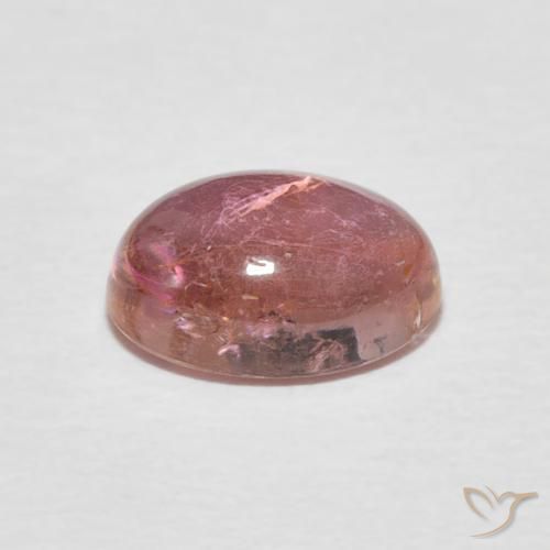 9,17 ctw natürlicher Mittelrosa Turmalin, Oval, Transparent